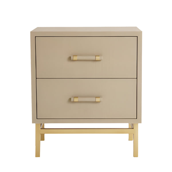 Hesta Bedside Table - Cream