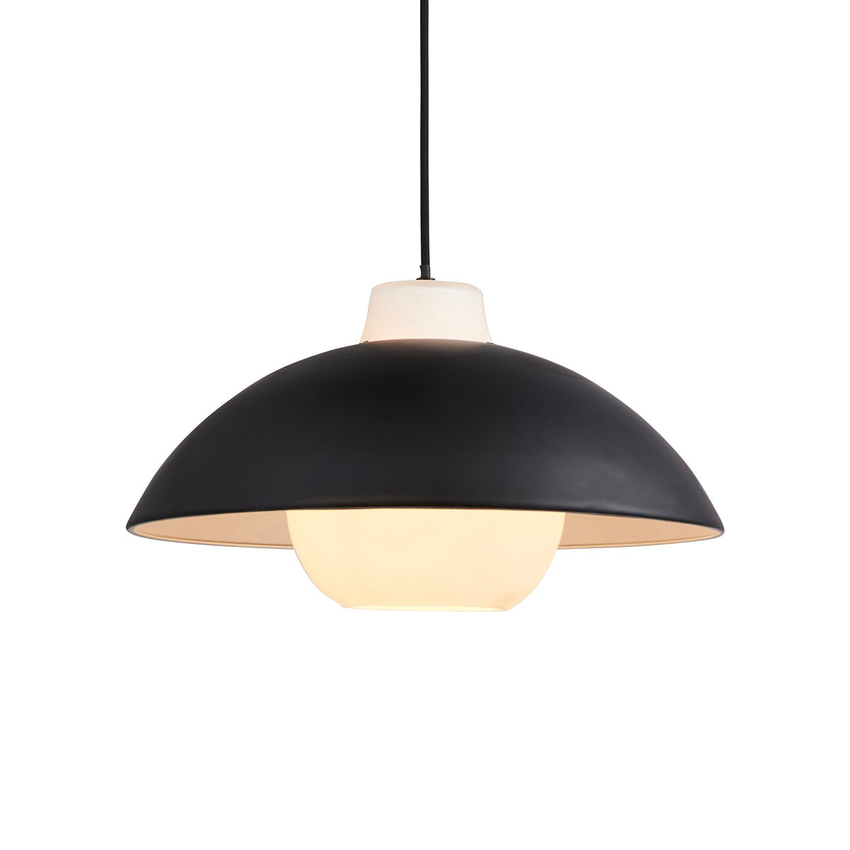 Yuki 1 Pendant Light - Matt Black