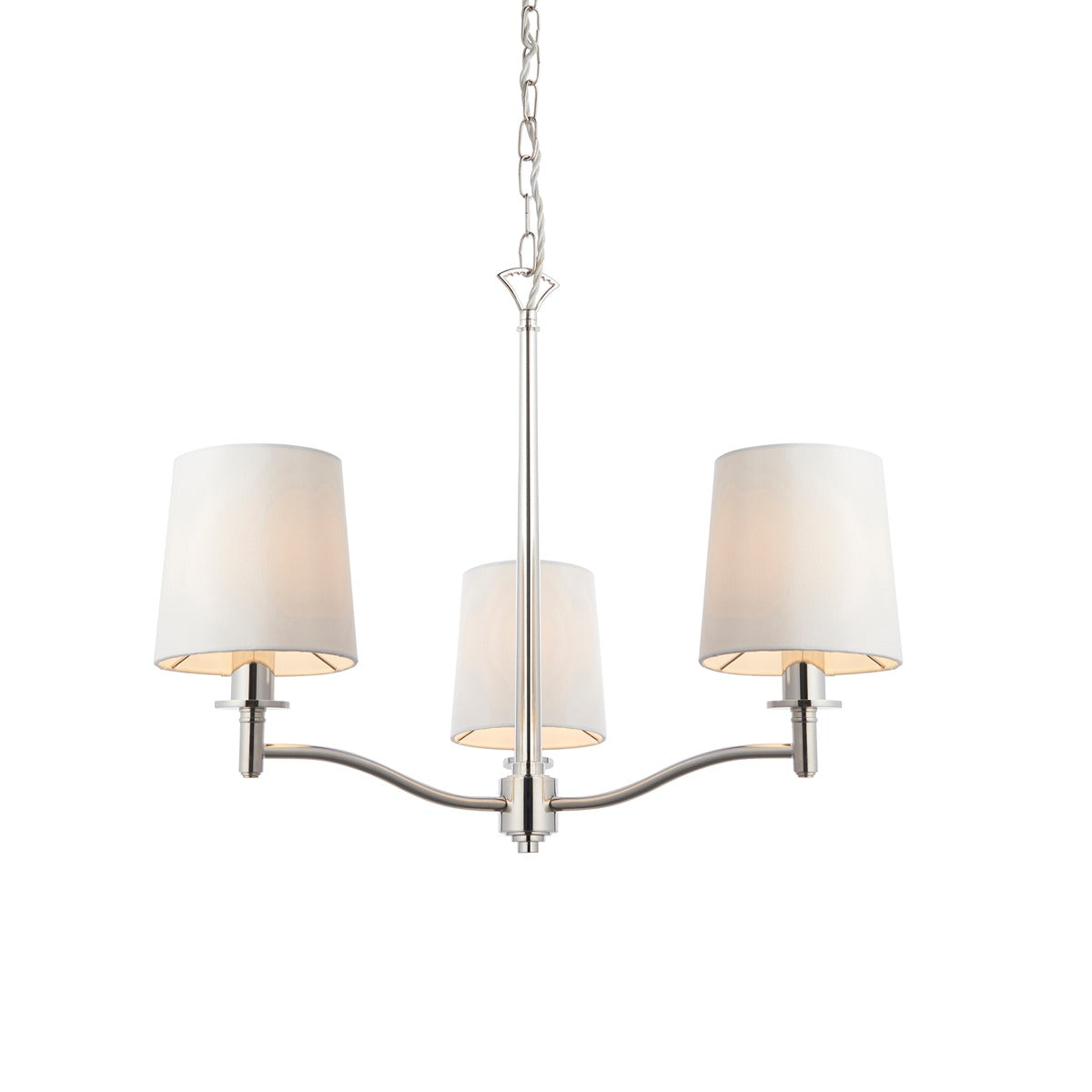 Ortona 3 Pendant Light - Nickel
