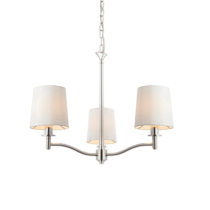 Ortona 3 Pendant Light - Nickel
