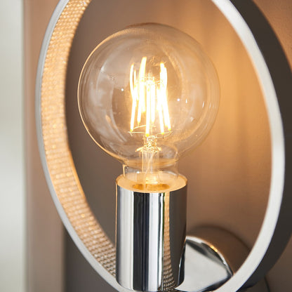 Merola Bathroom Wall Light - Chrome