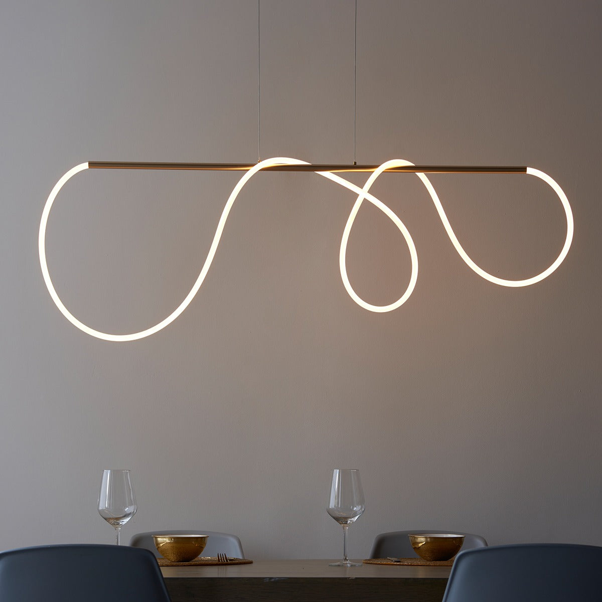Attalea Pendant Light - Gold