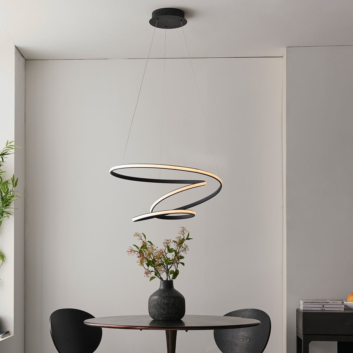 Dune Pendant Light - Black
