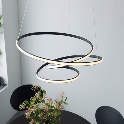 Dune Pendant Light - Black