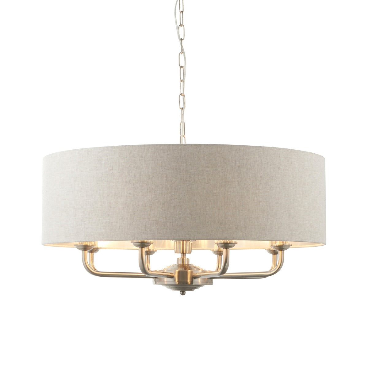 Highclere 8 Pendant Light - Chrome