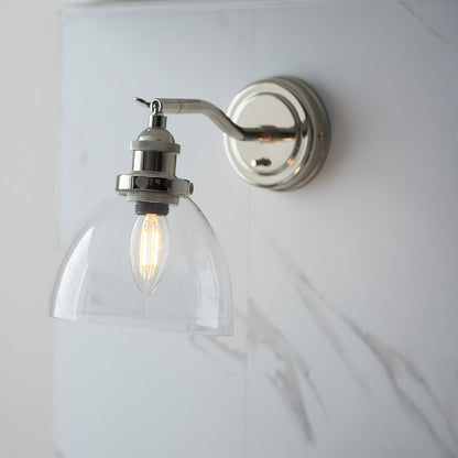 Hendon Wall Light - Bright Nickel