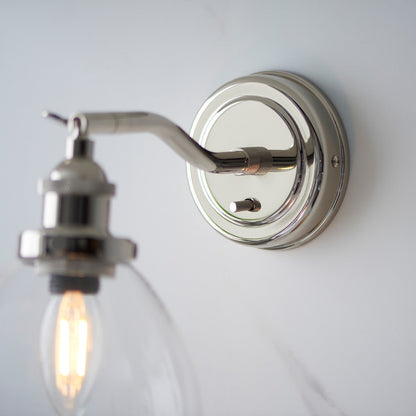 Hendon Wall Light - Bright Nickel