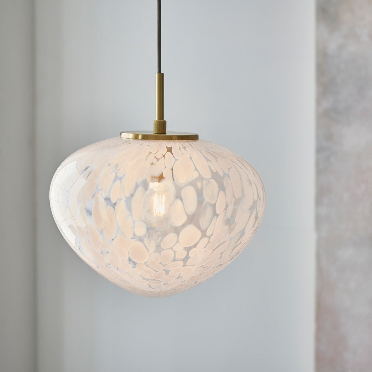 Marlo 1 Light Pendant Light - Satin Brass