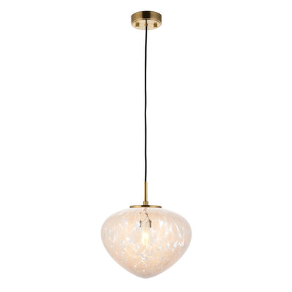 Marlo 1 Light Pendant Light - Satin Brass