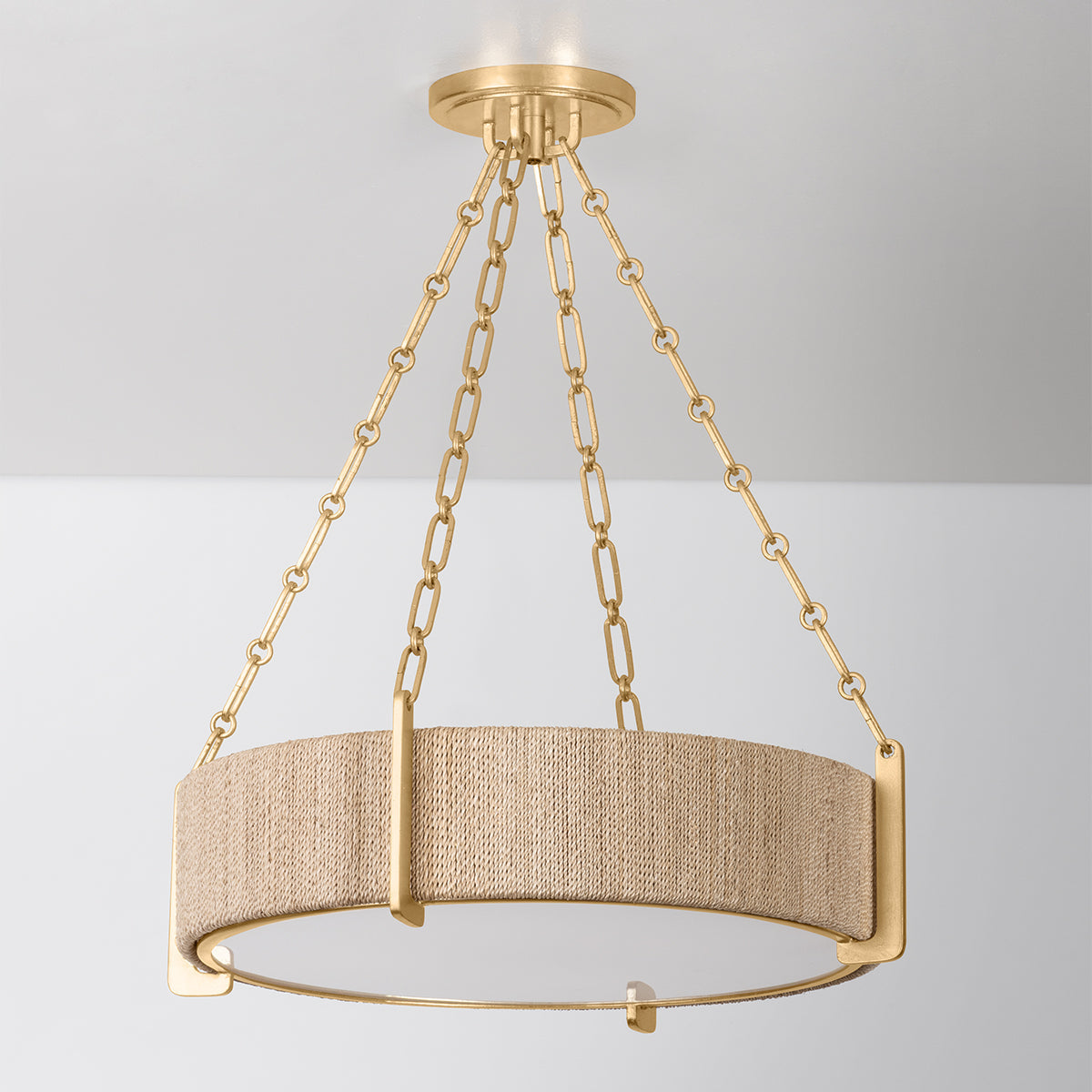 Quebec Chandelier Light - Gold
