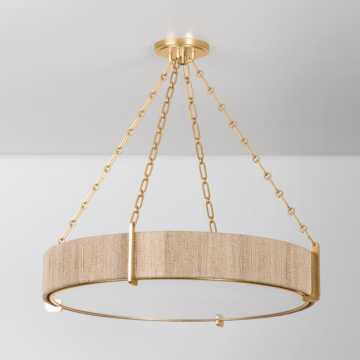 Quebec Chandelier Light - Gold