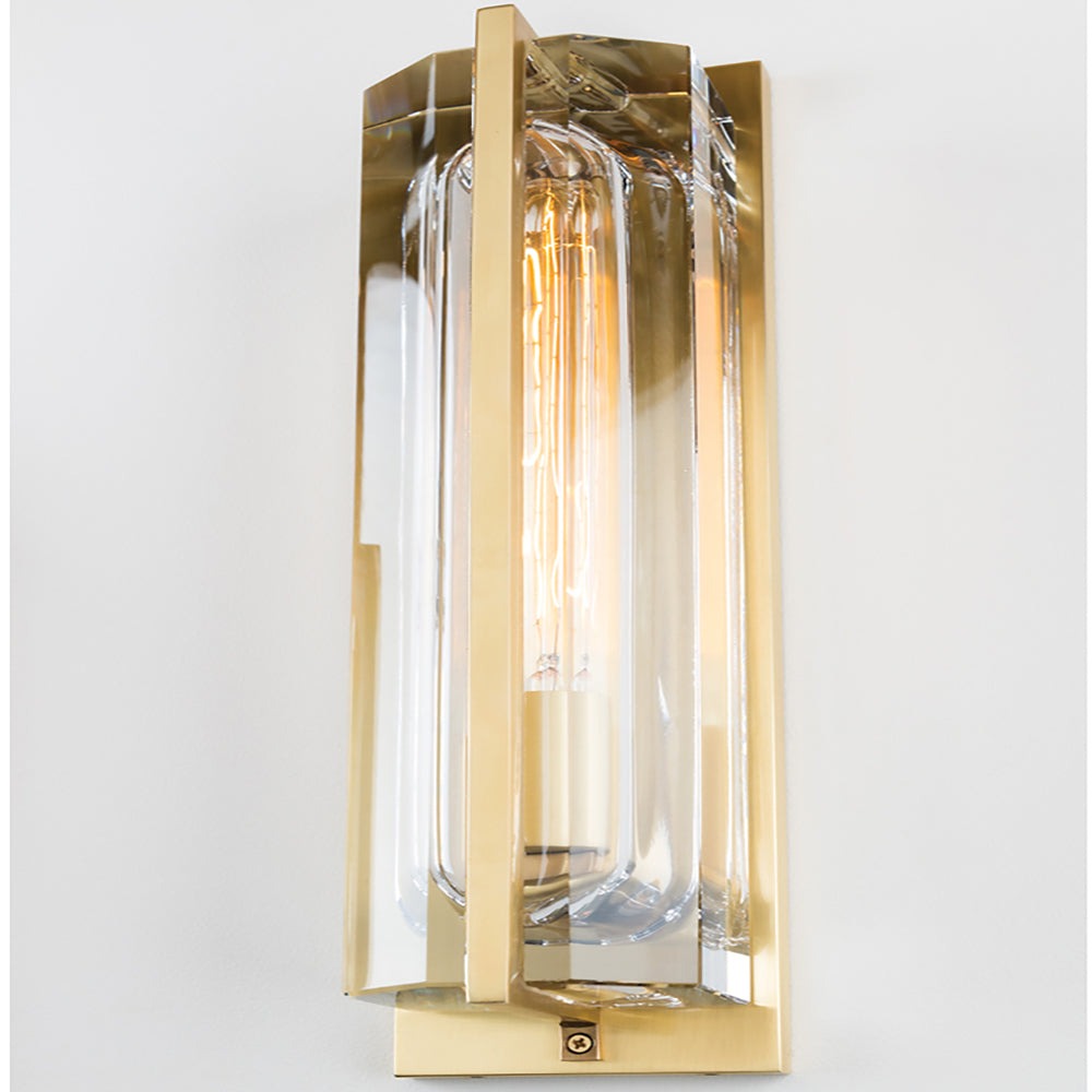 Hawkins Wall Sconce - Aged Brass