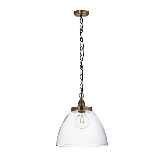 Hansen Grand Pendant Light - Antique Brass