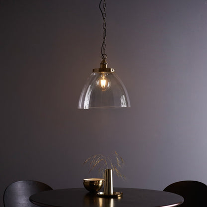 Hansen Grand Pendant Light - Antique Brass