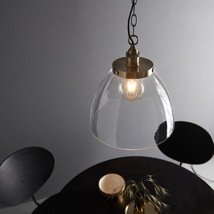 Hansen Grand Pendant Light - Antique Brass