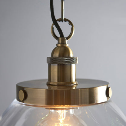 Hansen Grand Pendant Light - Antique Brass