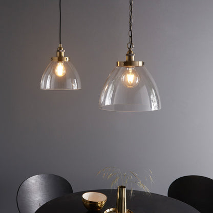 Hansen Grand Pendant Light - Antique Brass