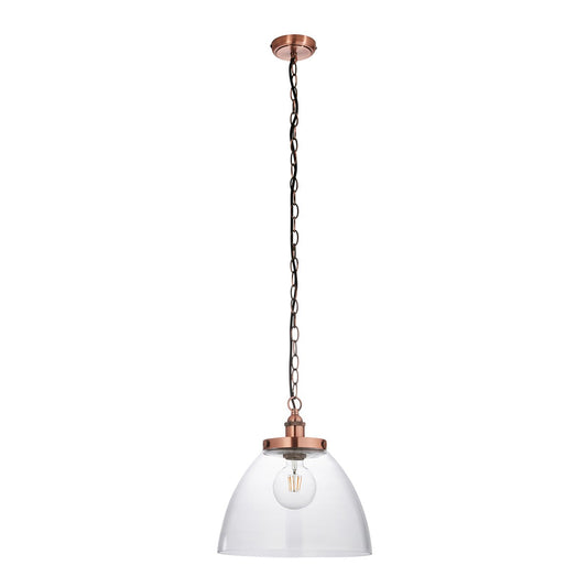 Hansen Grand Pendant Light - Aged Copper