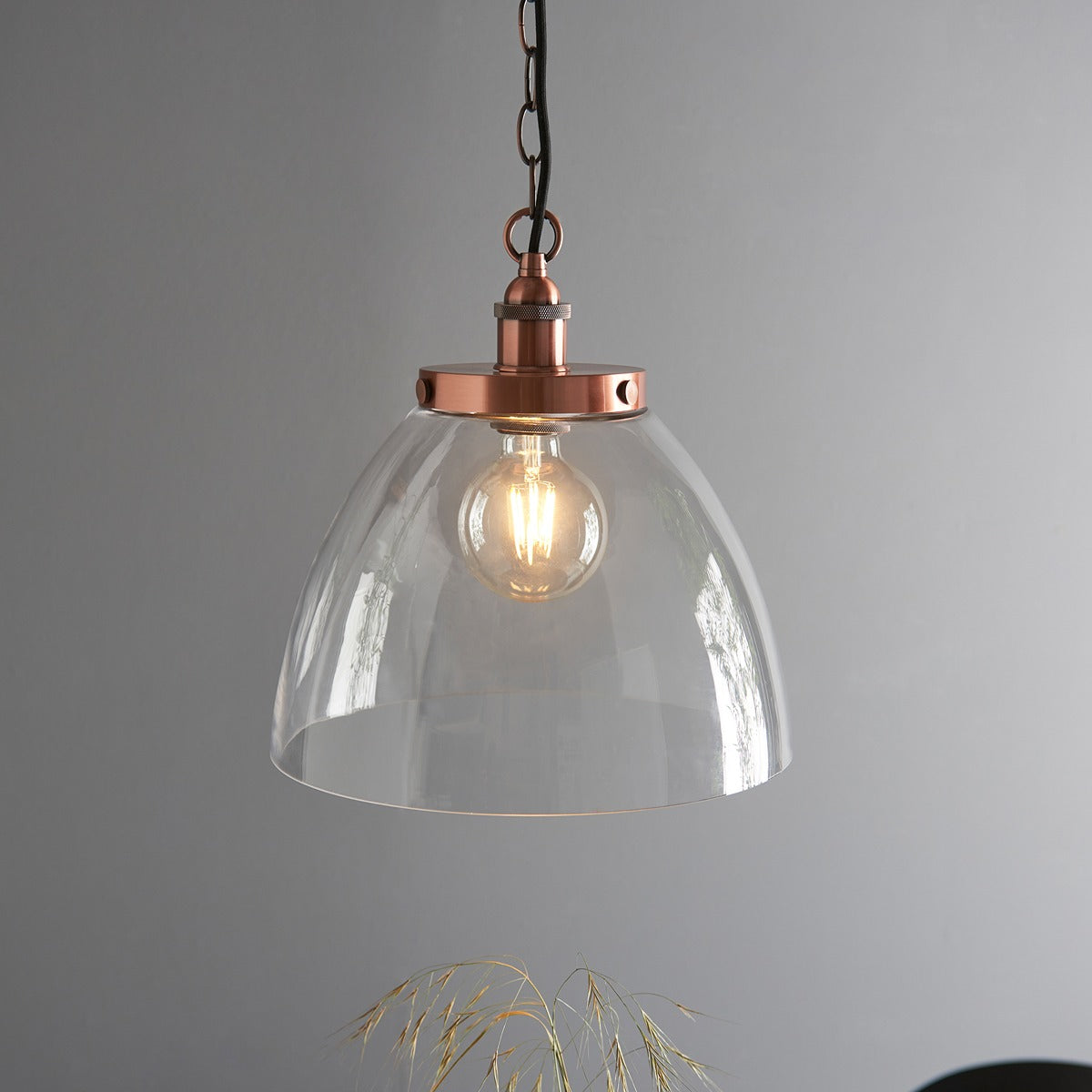 Hansen Grand Pendant Light - Aged Copper