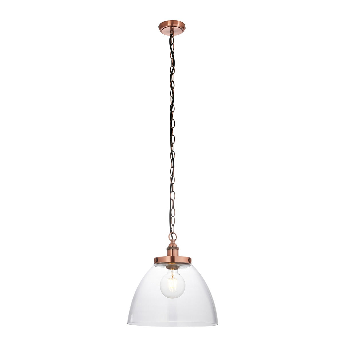 Hansen Grand Pendant Light - Aged Copper