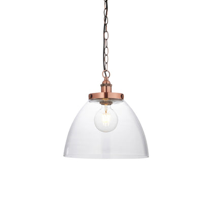 Hansen Grand Pendant Light - Aged Copper