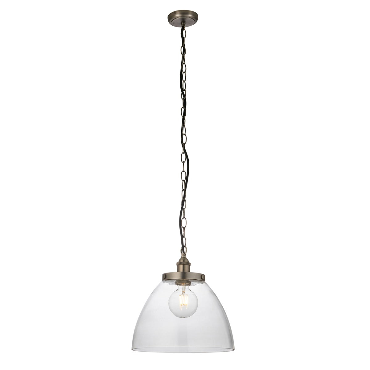 Hansen Grand Pendant Light - Brushed Silver