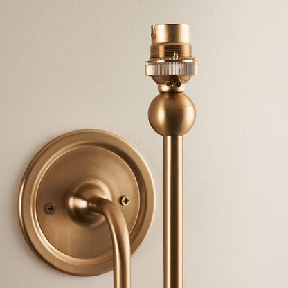 Santia Wall Light - Brushed Aged Brass