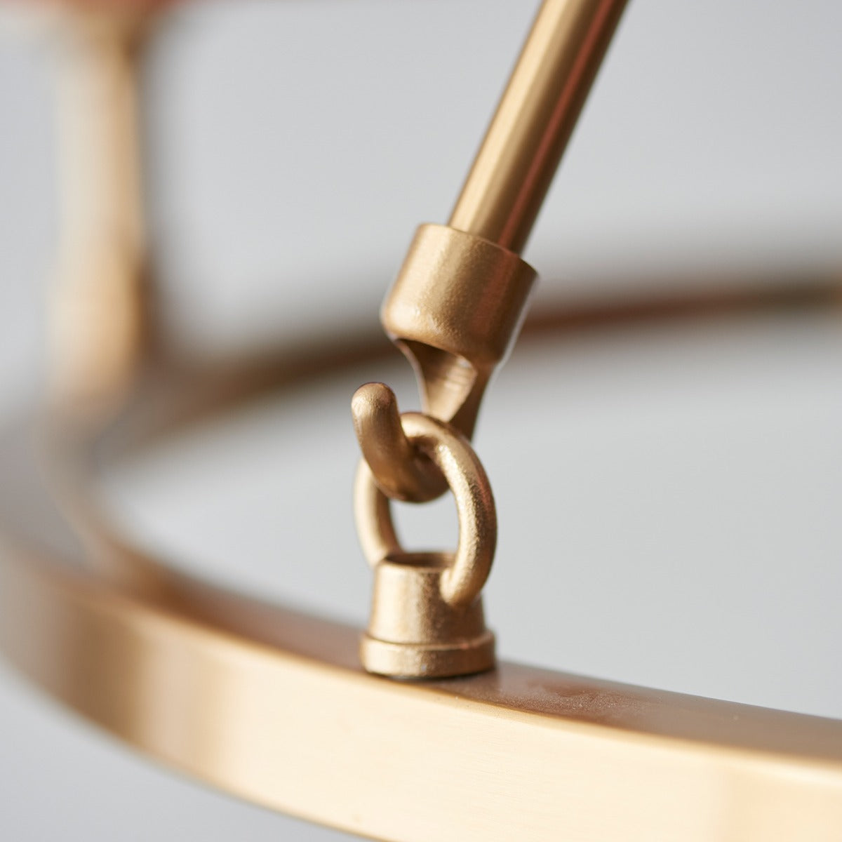 Chessington 6 Light Pendant Light - Brushed Aged Brass