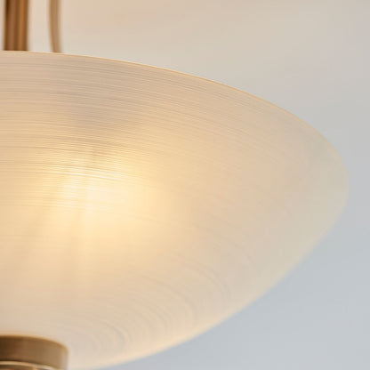 Welton 3 Ceiling Light - Brushed Aged Brass