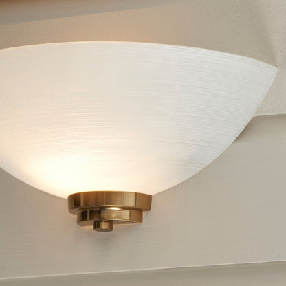 Welton 1 Wall Light - Brushed Aged Brass
