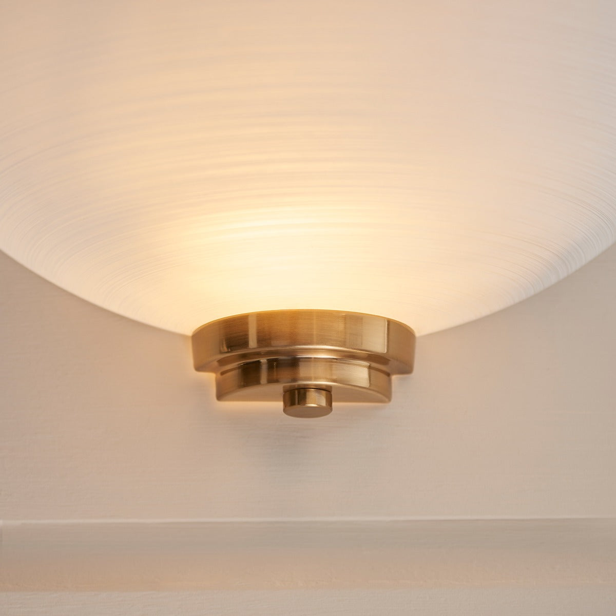 Welton 1 Wall Light - Brushed Aged Brass