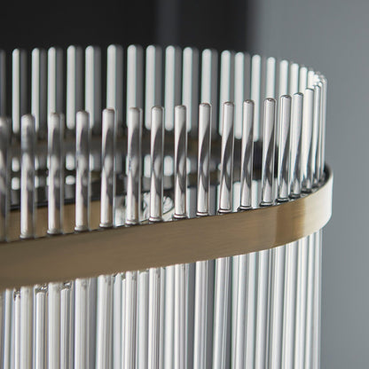 Mariana 4 Light Pendant Light - Antique Brass