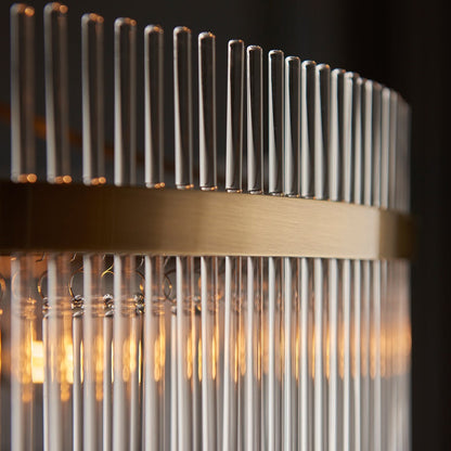 Mariana Grand 7 Light Pendant Light - Antique Brass