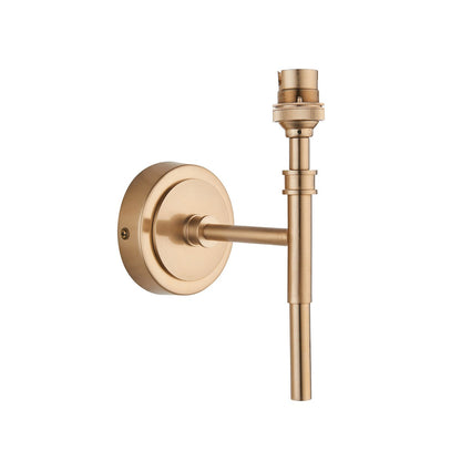 Chessington 1 Light Wall Light - Brushed Aged Brass