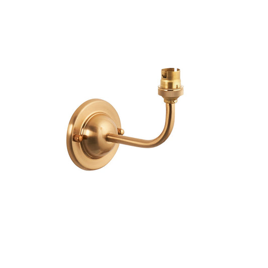 Dome Arc Wall Light - Brushed Aged Brass