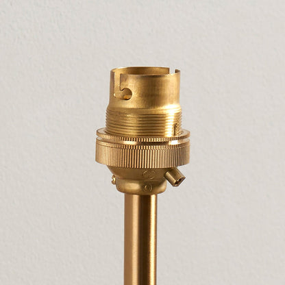 Dome T Bar Wall Light - Brushed Aged Brass