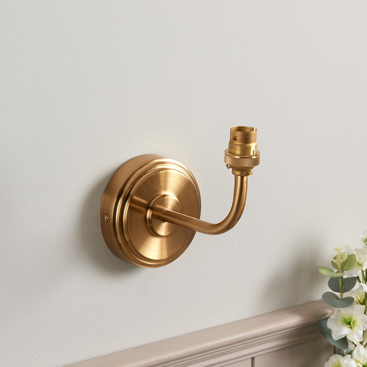 Step Arc Wall Light - Brushed Aged Brass