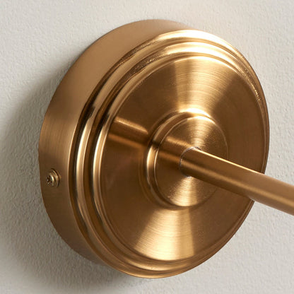 Step Arc Wall Light - Brushed Aged Brass