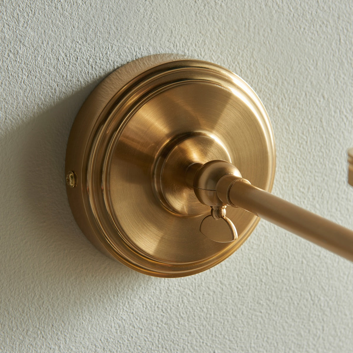 Step Fold Wall Light - Brushed Aged Brass
