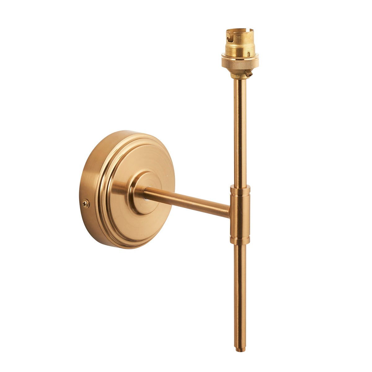 Step T Bar Wall Light - Brushed Aged Brass