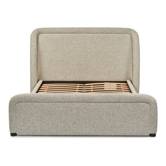 Calais King Size Bed - Colmer Silver Grain