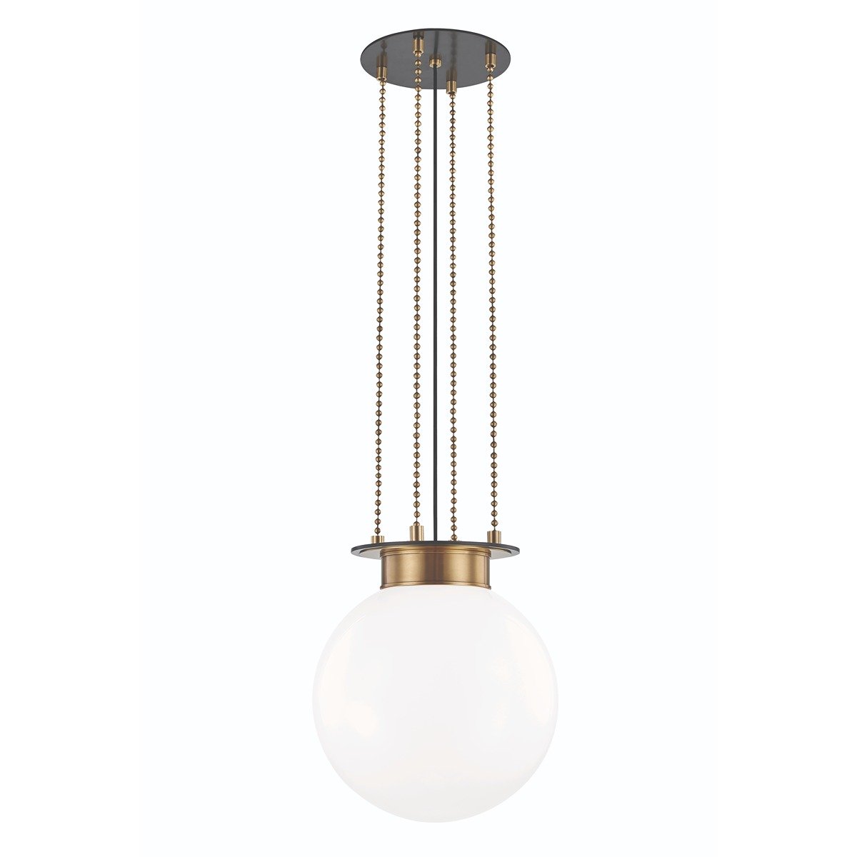 Gunther 1 Light Medium Pendant Light - Aged Old Bronze