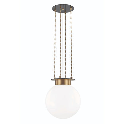 Gunther 1 Light Medium Pendant Light - Aged Old Bronze