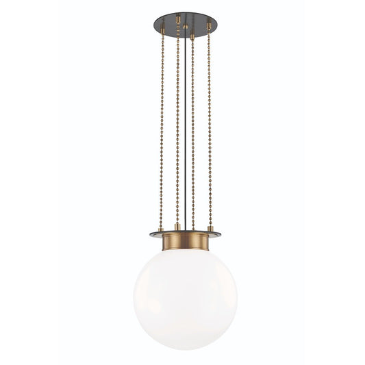 Gunther 1 Light Medium Pendant Light - Aged Old Bronze
