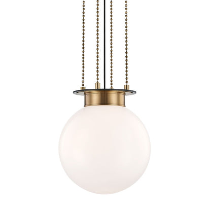 Gunther 1 Light Medium Pendant Light - Aged Old Bronze