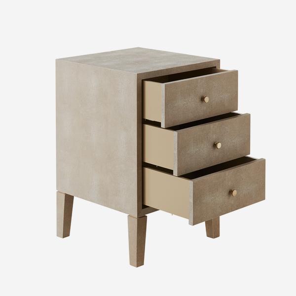 Georgia Bedside Table - Cream