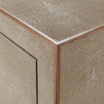 Fitz Bedside Table - Cream