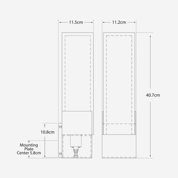 Covet Wall Light - Bronze