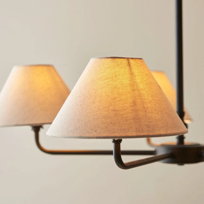 Lille 5 Pendant Light - Matte Black