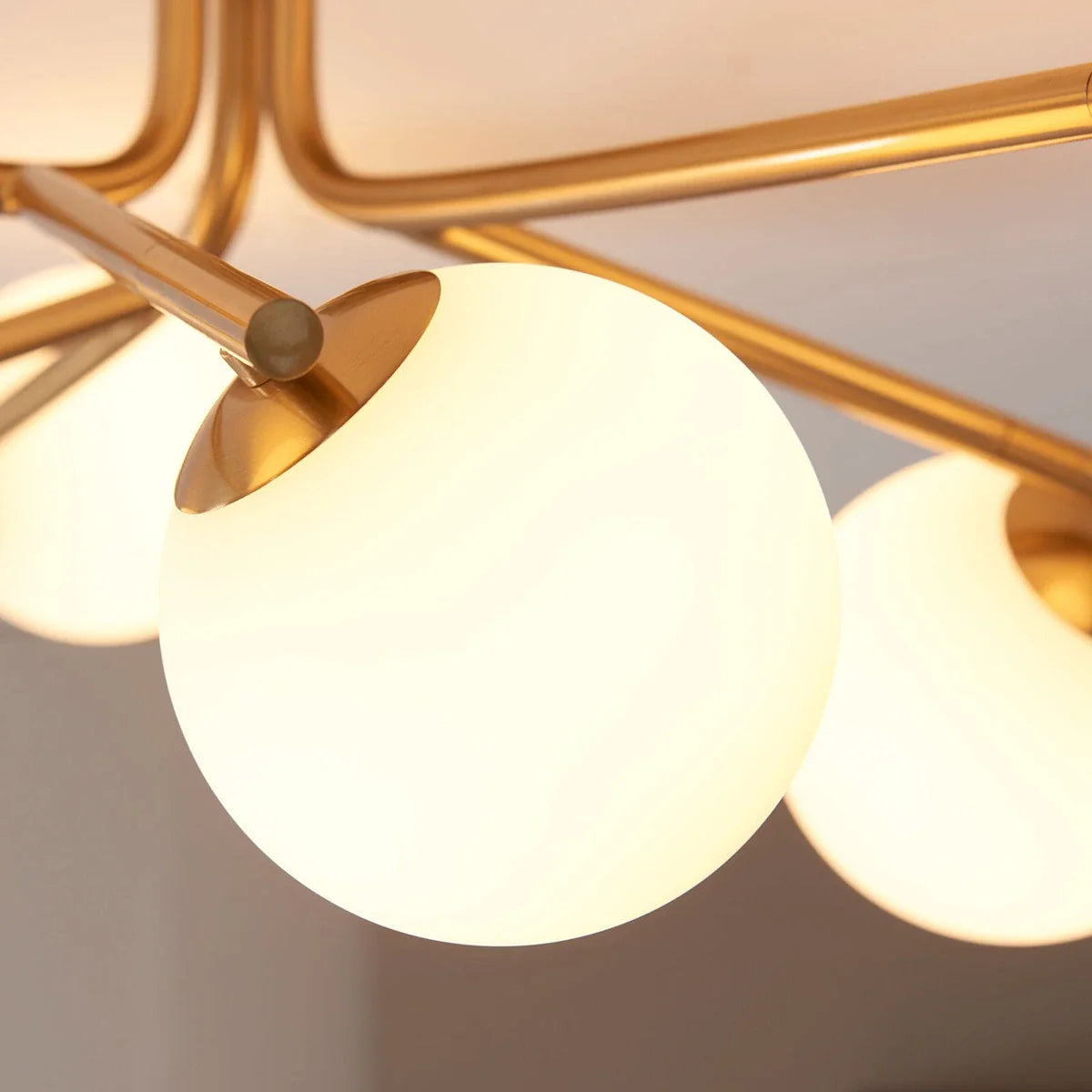 Aaron Ceiling Light - Brushed Aged Brass